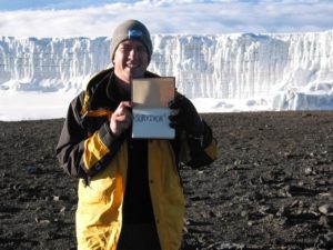 As part of my 5-year survivor's celebration, I summited Kilimanjaro